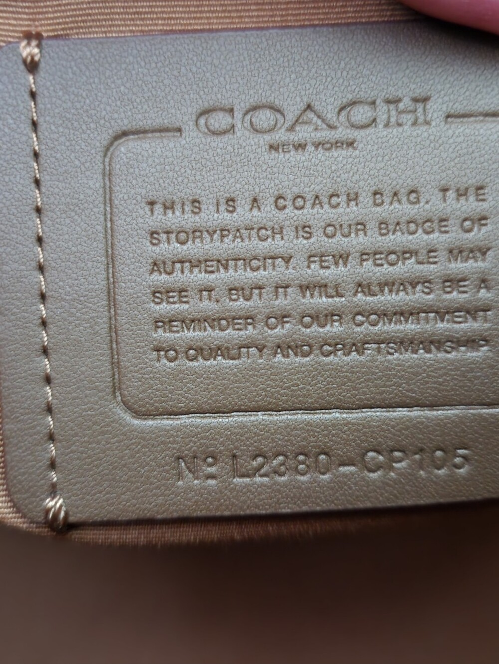 Coach Black Signature Canvas Messenger Tote with Adjustable Strap - Picture 6 of 6